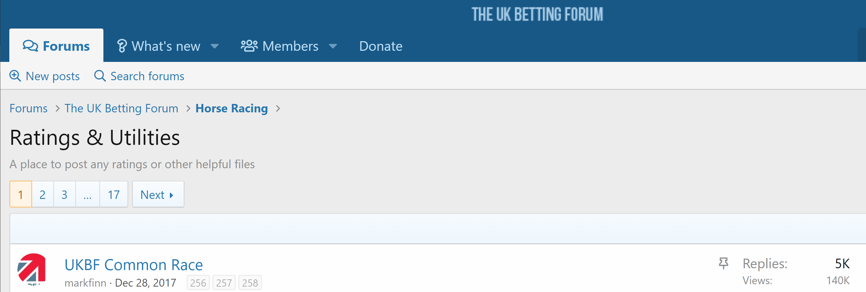 The UK Betting Forum Trial Offer Inform Racing