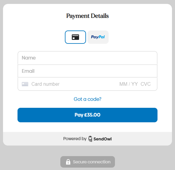 Pay By Card Inform Racing