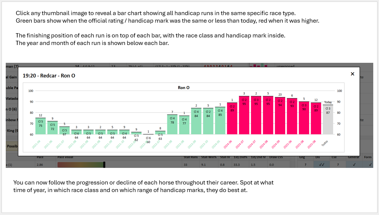 Handicap Ratings Explanation Inform Racing